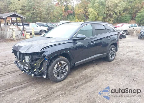 2025 Hyundai Tucson Hybrid Sel Convenience из США, поврежденный, VIN KM8JCDD11SU379376